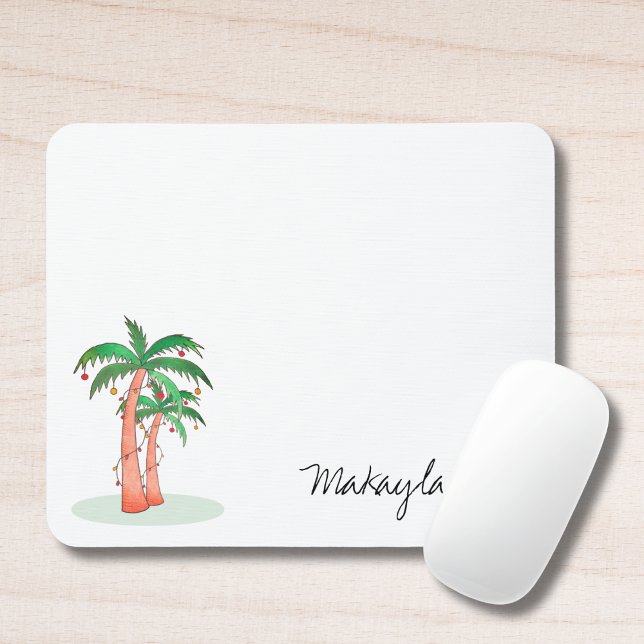Personalized Palm Trees  Mouse Pad (Creator Uploaded)