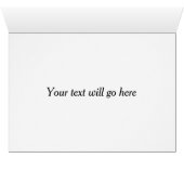 Personalized panda card (Inside Horizontal (Bottom))