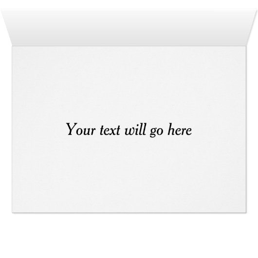 Personalized panda card (Inside Horizontal (Bottom))