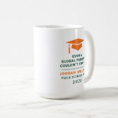 Personalized Pandemic - Graduate Class of 2021 Mug (Front Right)