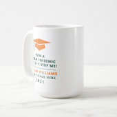 Personalized Pandemic - Graduate Class of 2021 Mug (Front Left)