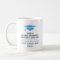 Personalized Pandemic - Graduate Class of 2021 Mug Personalized Pandemic - Graduate Class of 2021 Mug