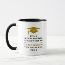 Personalized Pandemic - Graduate Class of 2021 Mug Personalized Pandemic - Graduate Class of 2021 Mug