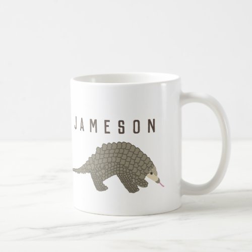 Personalized Pangolin Coffee Mug