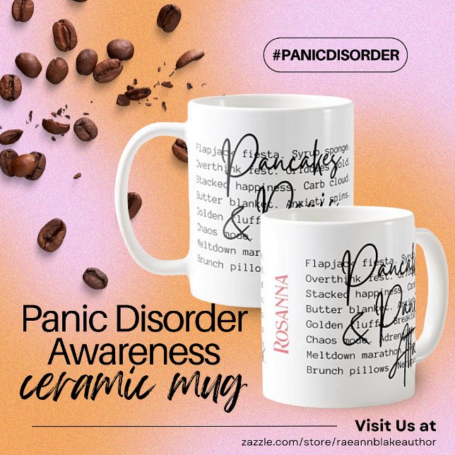 Personalized Panic Disorder Awareness Ceramic Mug (Creator Uploaded)