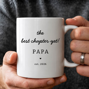 Personalized Papa Mug New Grandpa Gift