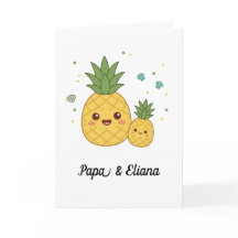 Personalized Papa Pineapple Father Day Dad Gift