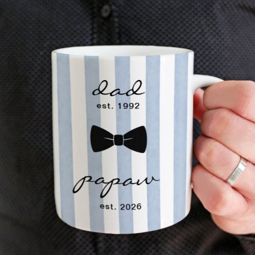Personalized Papaw Grandpa Mug Gift