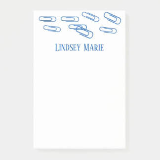 PERSONALIZED PAPER CLIP Notes