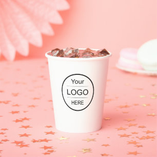 Personalized Paper Cups With- Photo/Logo/Text