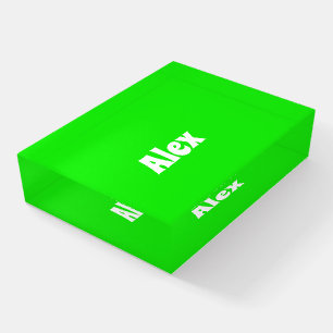 Personalized Paperweight