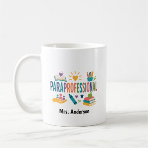 Personalized Paraprofessional Gift Coffee Mug