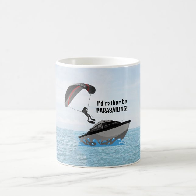 Personalized Parasailing  Coffee Mug (Center)