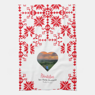Personalized parastas kitchen towel
