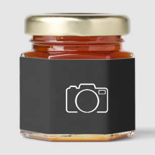 Personalized Parent Mom Dad Gift Family Photo Honey Jar Favors