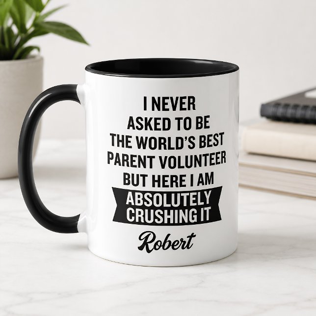 Personalized Parent Volunteer Mug (Creator Uploaded)
