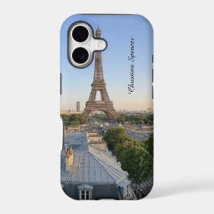Personalized Paris City Skyline iPhone 17 Case