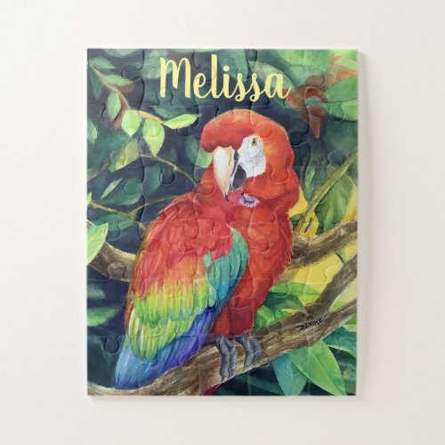 Personalized Parrot Puzzle