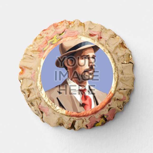 Personalized Party Chocolate Candy Favors (Front)