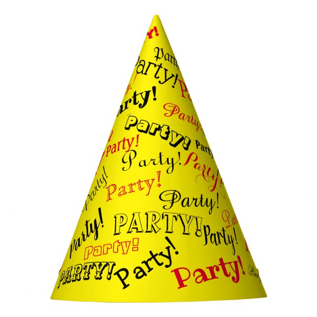 Personalized Party Hat (Front)