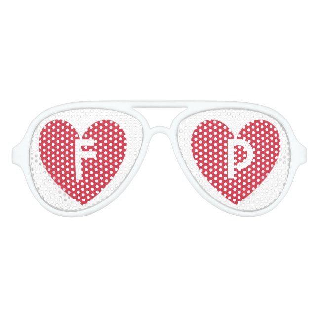 Personalized Party Shades, Party Favors Aviator Sunglasses (Front)