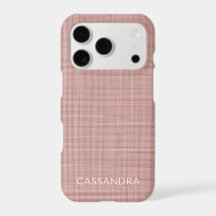 Personalized Pastel Dusty Rose Blush Pink