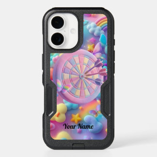 Personalized Pastel Galaxy OtterBox iPhone 16 Case