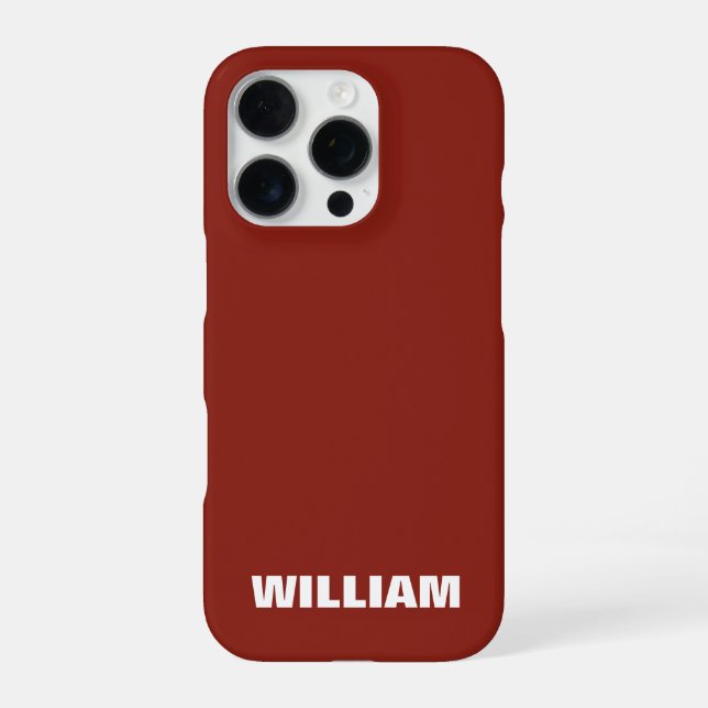 Personalized Pastel GRAY iPhone Case with Custom (Back)