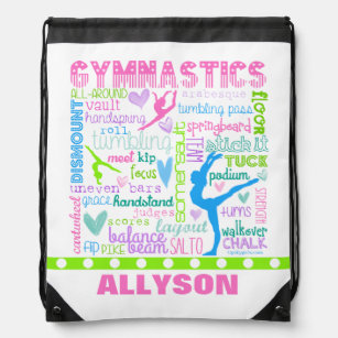 custom gymnastics backpacks