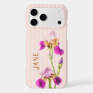 Personalized Pastel Iris and Cottagecore aesthetic iPhone 17 Pro Max Case