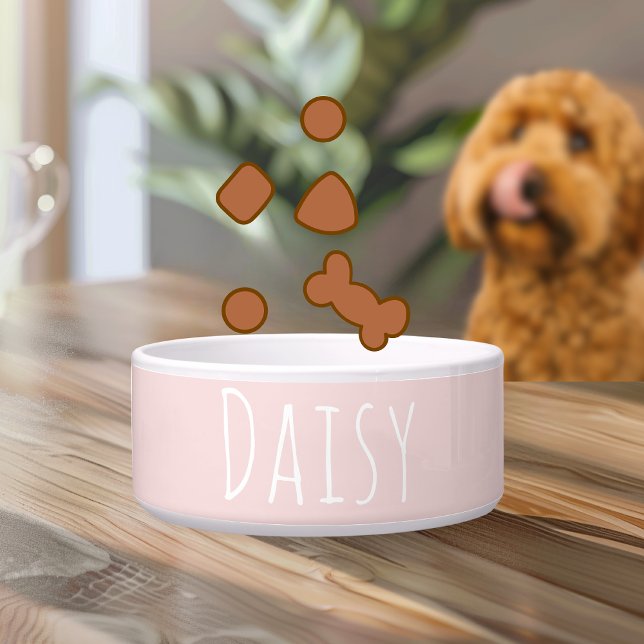 Personalized Pastel Pink Phone Case with Name Bowl (Creator Uploaded)