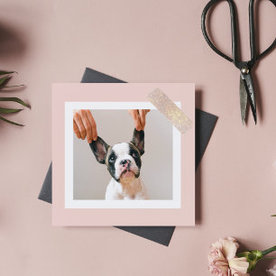 Personalized Pastel Pink Photo