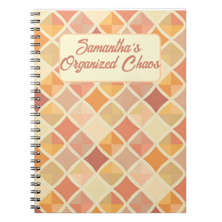 Personalized Pastel Planner – My Organized Chaos Notebook