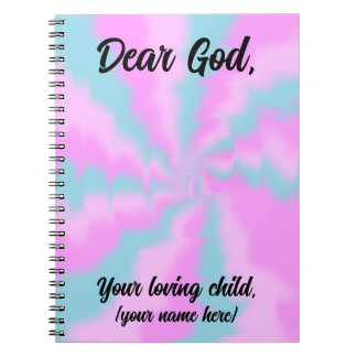 Personalized Pastel Reflections Prayer Journal