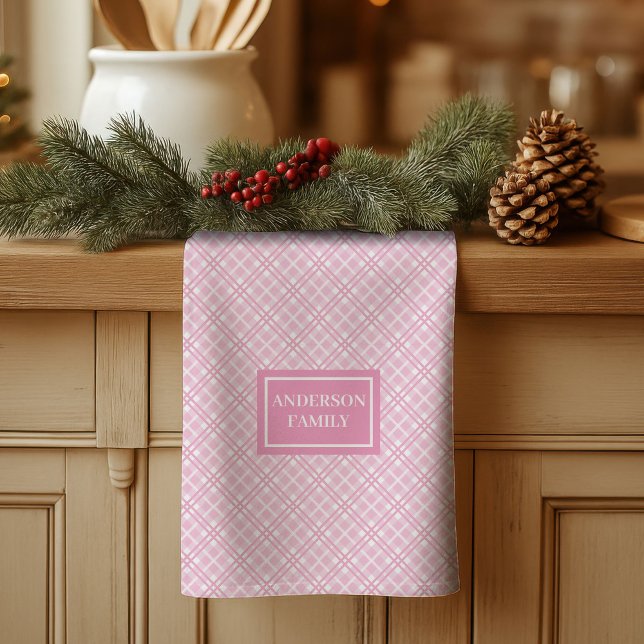 Personalized Pastel Towel Chic Modern Kitchen Use (Personalized Pastel Towel Chic Modern Kitchen Use)