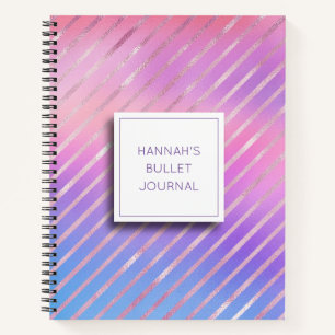 Personalized Pastels Bullet Journal