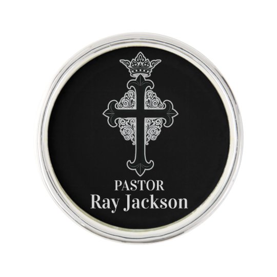 Personalized Pastor Lapel Pin | Zazzle.com