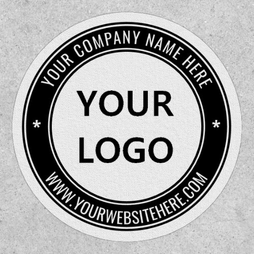 Personalized Patch Your Logo Name Info and Colors