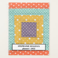 Personalized Patchwork Planner 2022