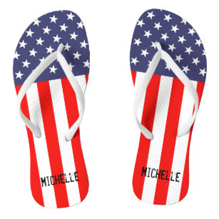 4th of july flip flops walmart