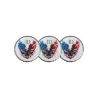 Personalized Patriotic Colors America Bold Eagle
