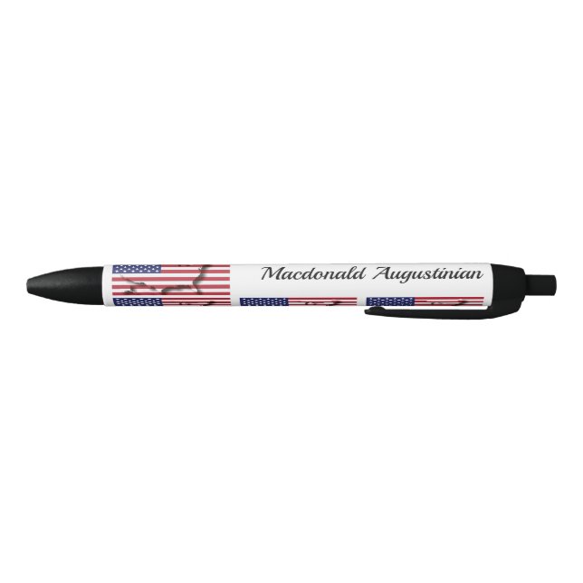Personalized | Patriotic | USA Flag Pen (Bottom)