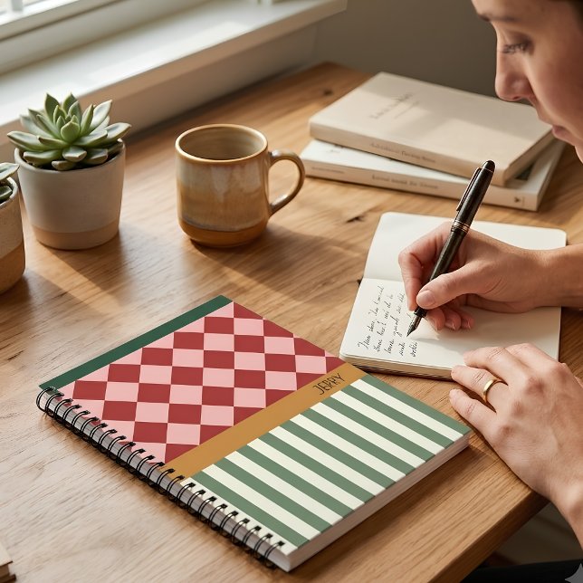 Personalized Pattern Notebook with Name (Creator Uploaded)