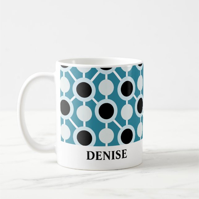 Personalized Patterned Mug (Left)