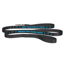 Personalized Pawtner in Crime Leash