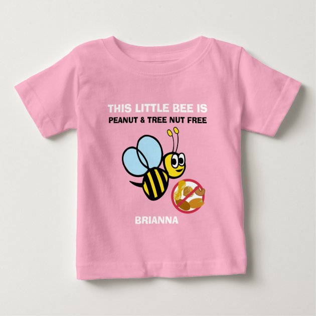 bumble bee t shirt for kids personalised for babies toddlers and children boys girls birthdays