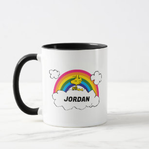 Personalized Peanuts Woodstock Add Your Name Mug