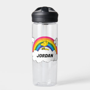 Personalized Peanuts Woodstock   Add Your Name Water Bottle