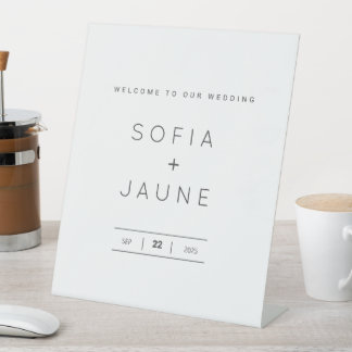 Personalized Pedestal Sign – Elegant Display