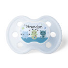 Personalized "Peek a Boo Monsters" Pacifier Cute